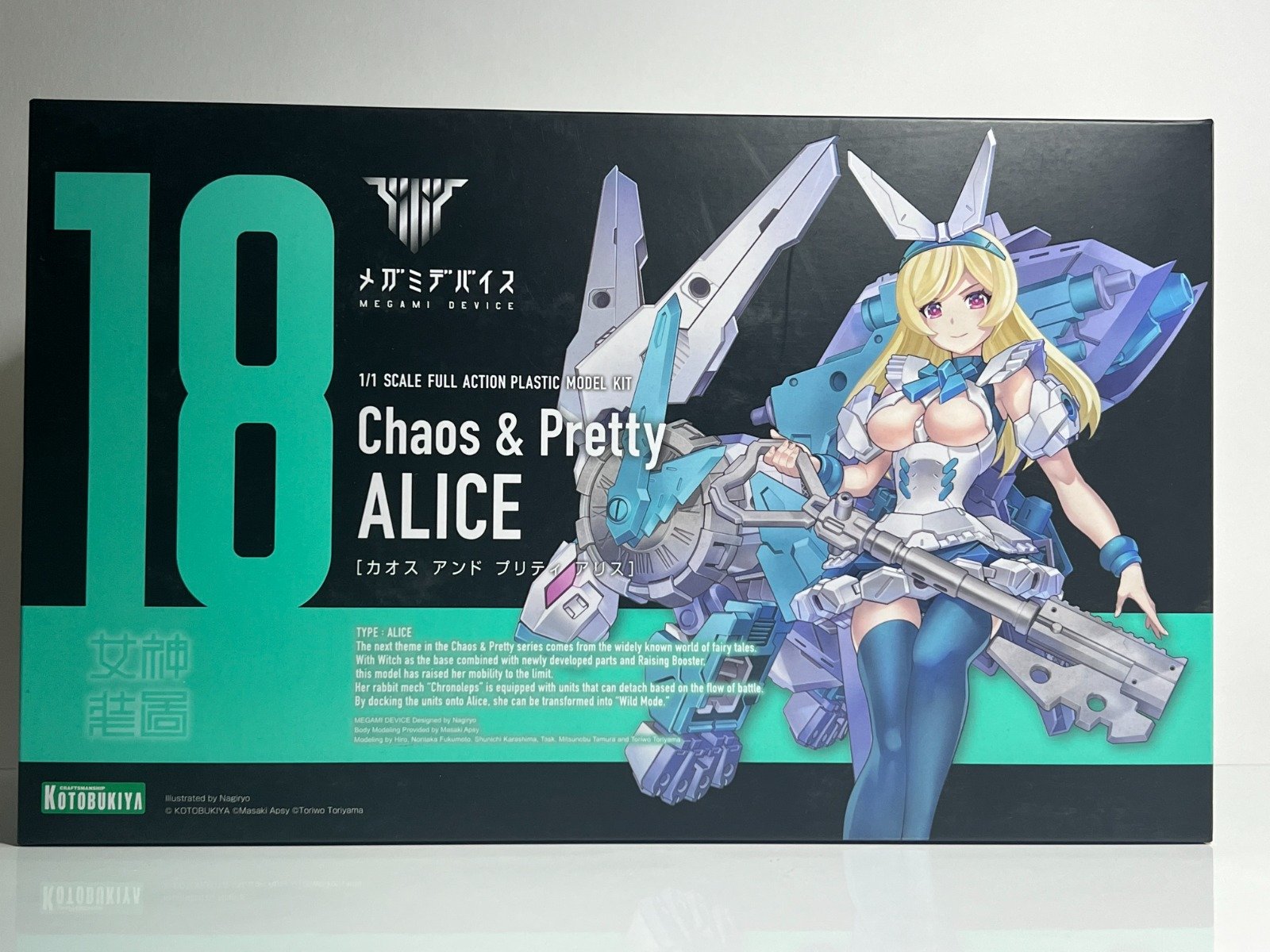 ฟิกเกอร์ Alice Chaos & Pretty Megami Device มือ 1 รูปที่ 1
