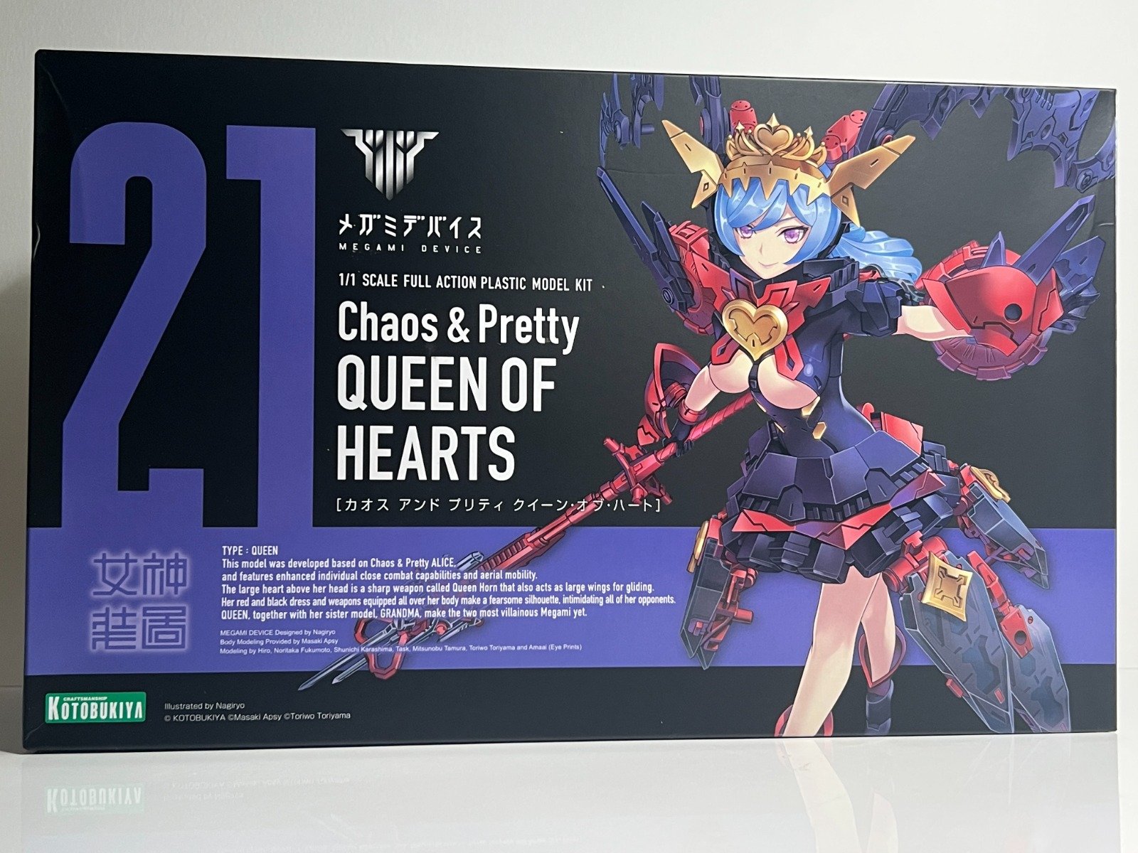 ฟิกเกอร์ Queen of Hearts Chaos & Pretty Megami Device มือ 1 รูปที่ 1